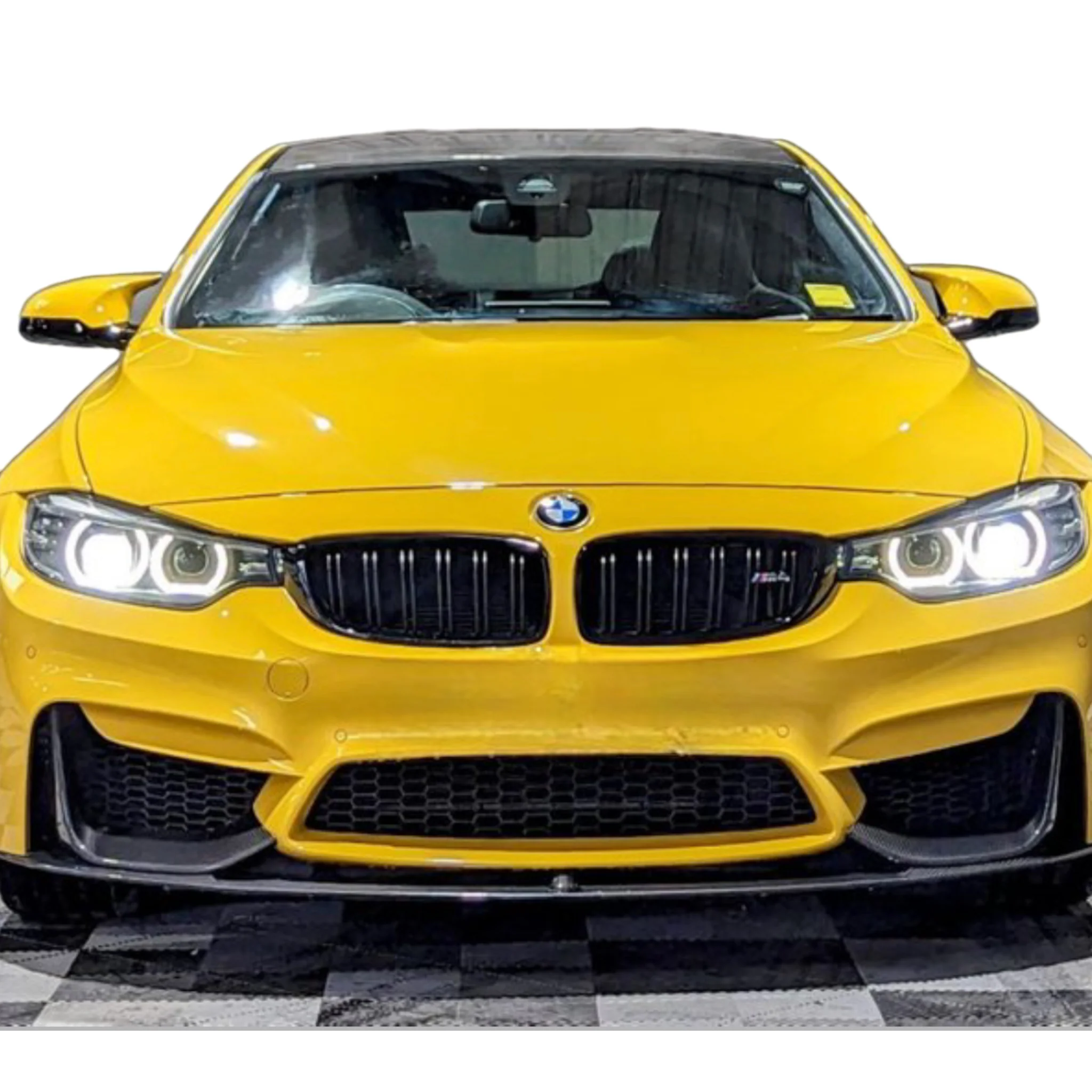 Car Bonnet - Fits BMW F32 F30 3 - 4 Series - CS - Black - Image 4