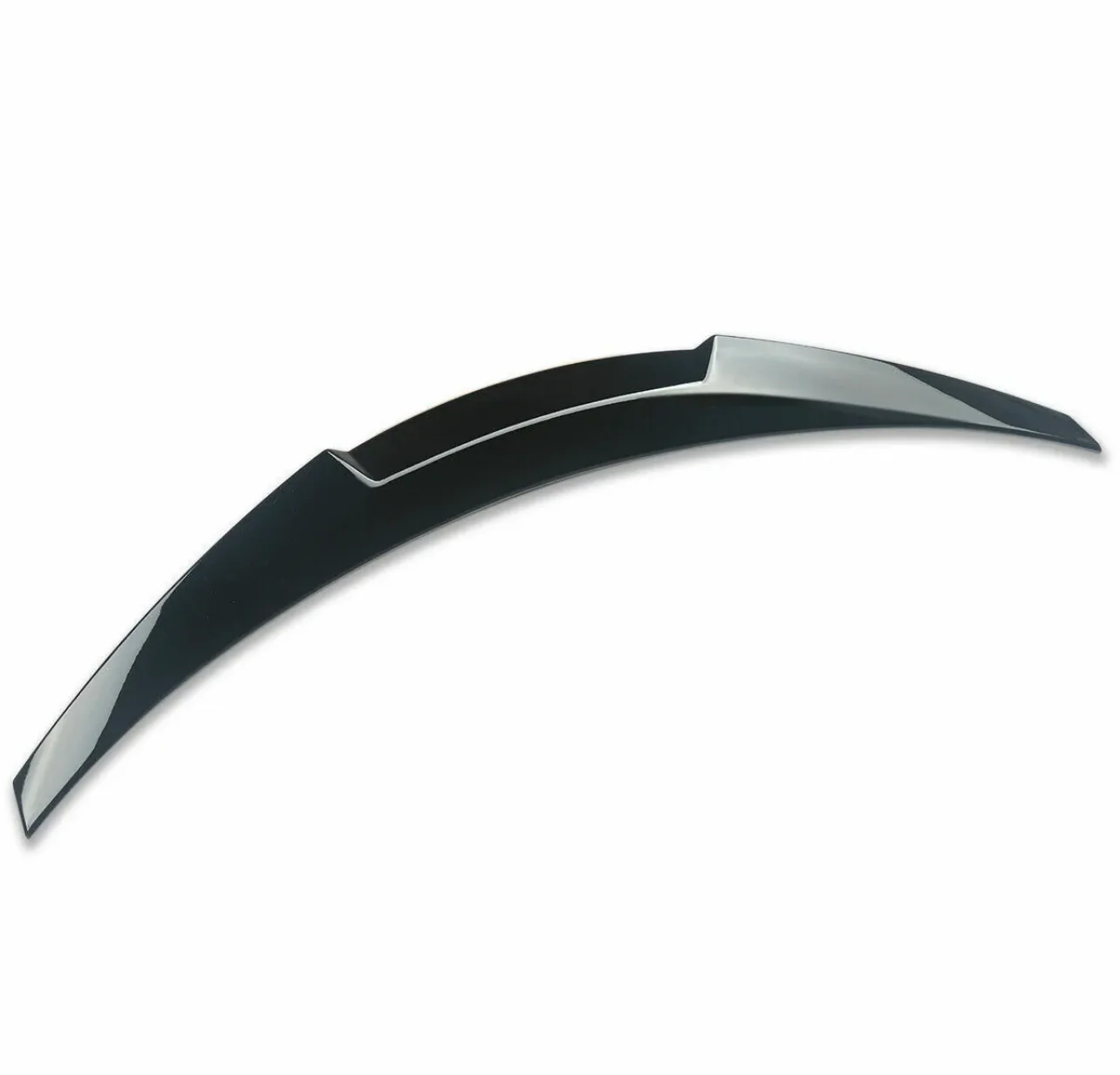 Car Boot Spoiler - Fits BMW F10 5 Series - V Style - Gloss Black - Image 3