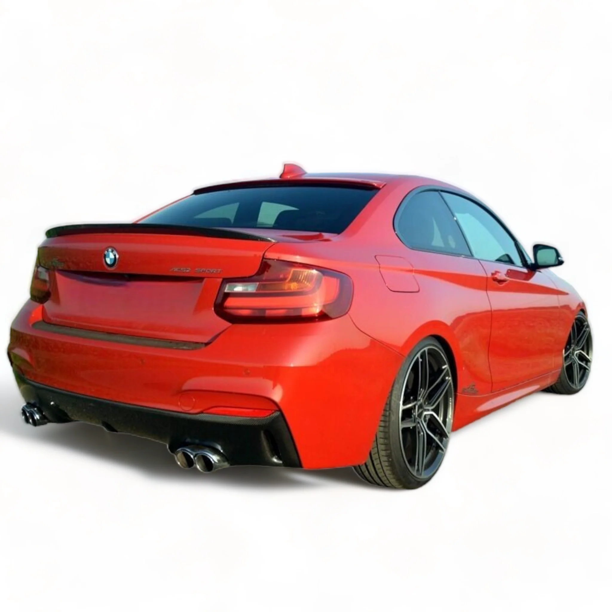 Car Boot Spoiler - Fits BMW F22 3 Series - Carbon Look - Image 2