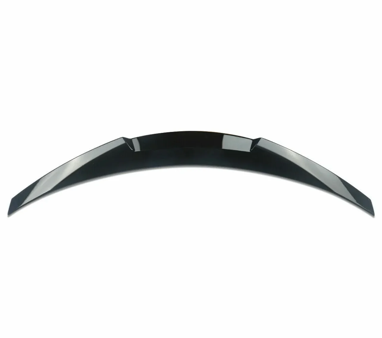 Car Boot Spoiler - V Style ABS - Fits BMW F80 F30 3 Series - Gloss Black - Image 3