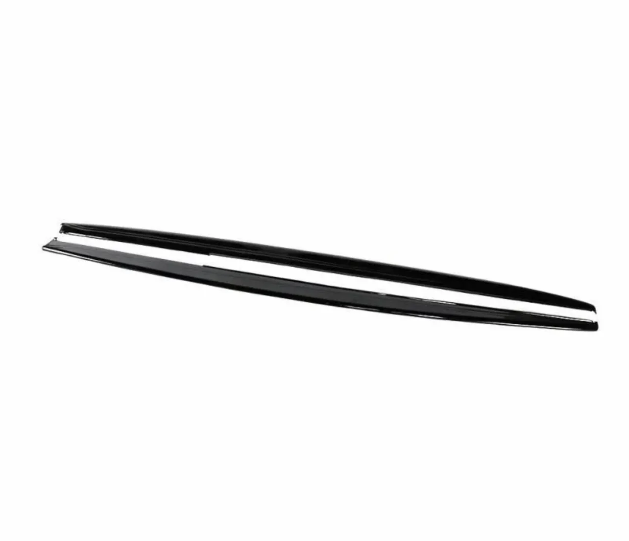 Car Side Extension Blades - Fits BMW F30 F31 3 Series - ABS - Gloss Black - Image 3