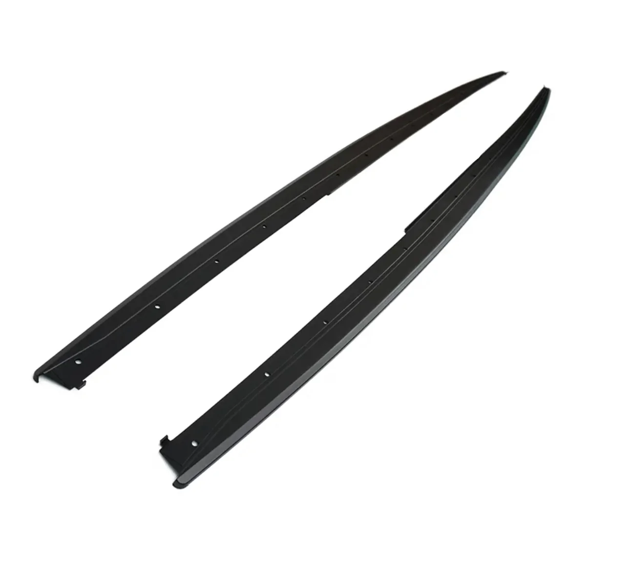 Car Side Extension Blades - Fits BMW F30 F31 3 Series - M Sport -  Gloss Black - Image 2