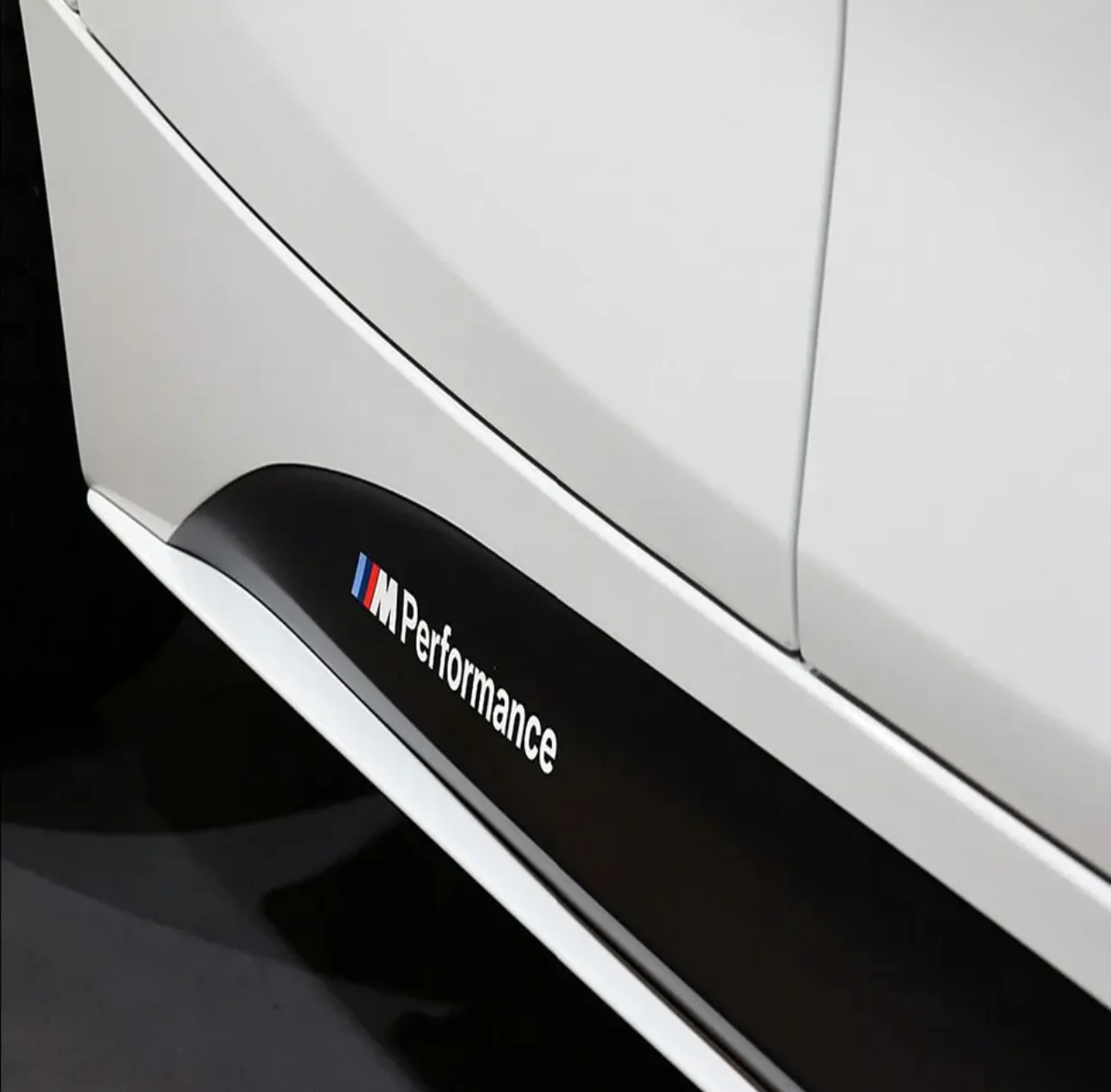Car Side Extension Decals - Fits BMW F32 F33 F36 4 Series - ABS - Satin Black - Image 3