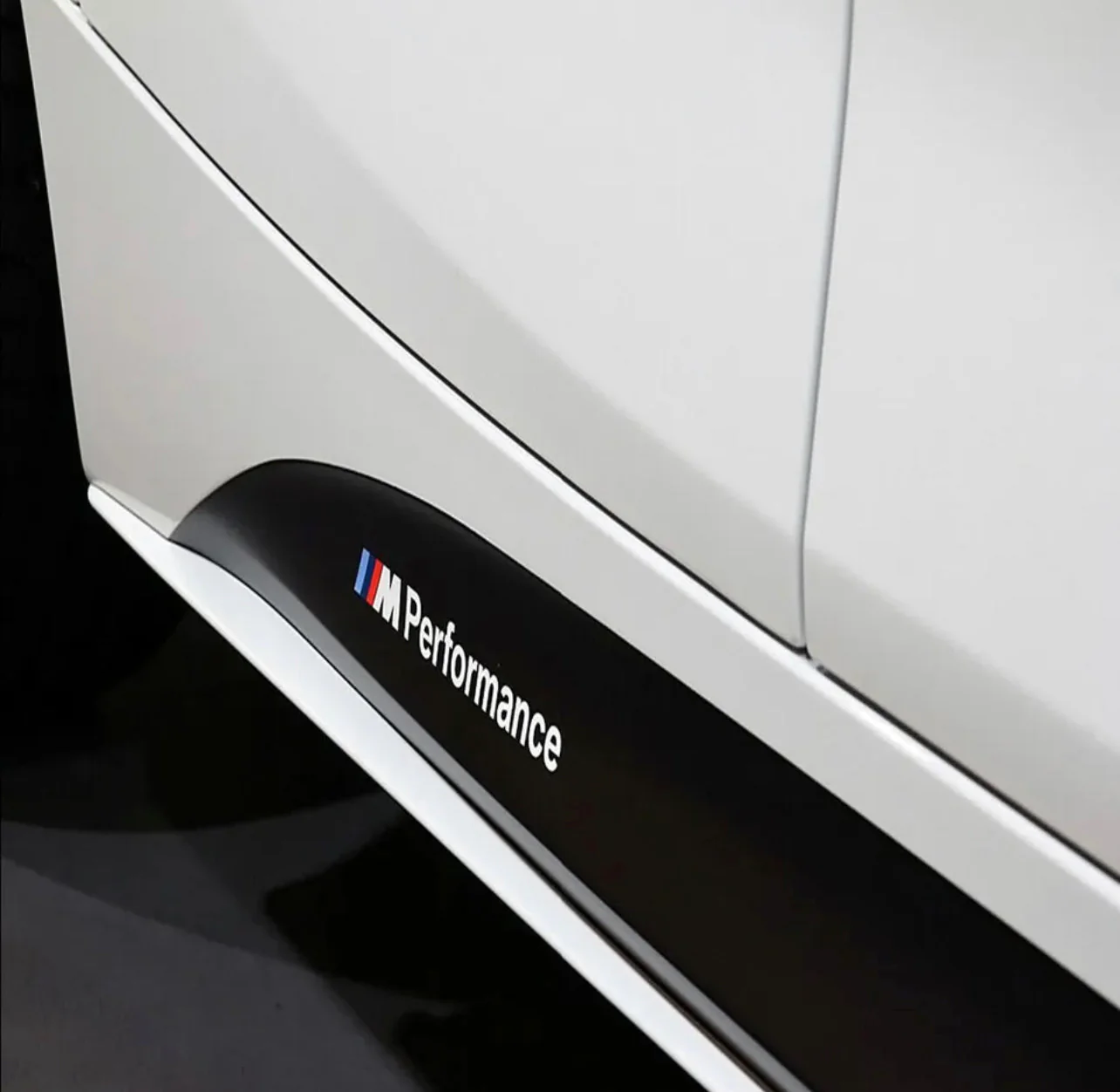 Car Side Skirt Decals - Fits BMW F20 F22 F23 2 Series M Sport - ABS - Satin Black - Image 3