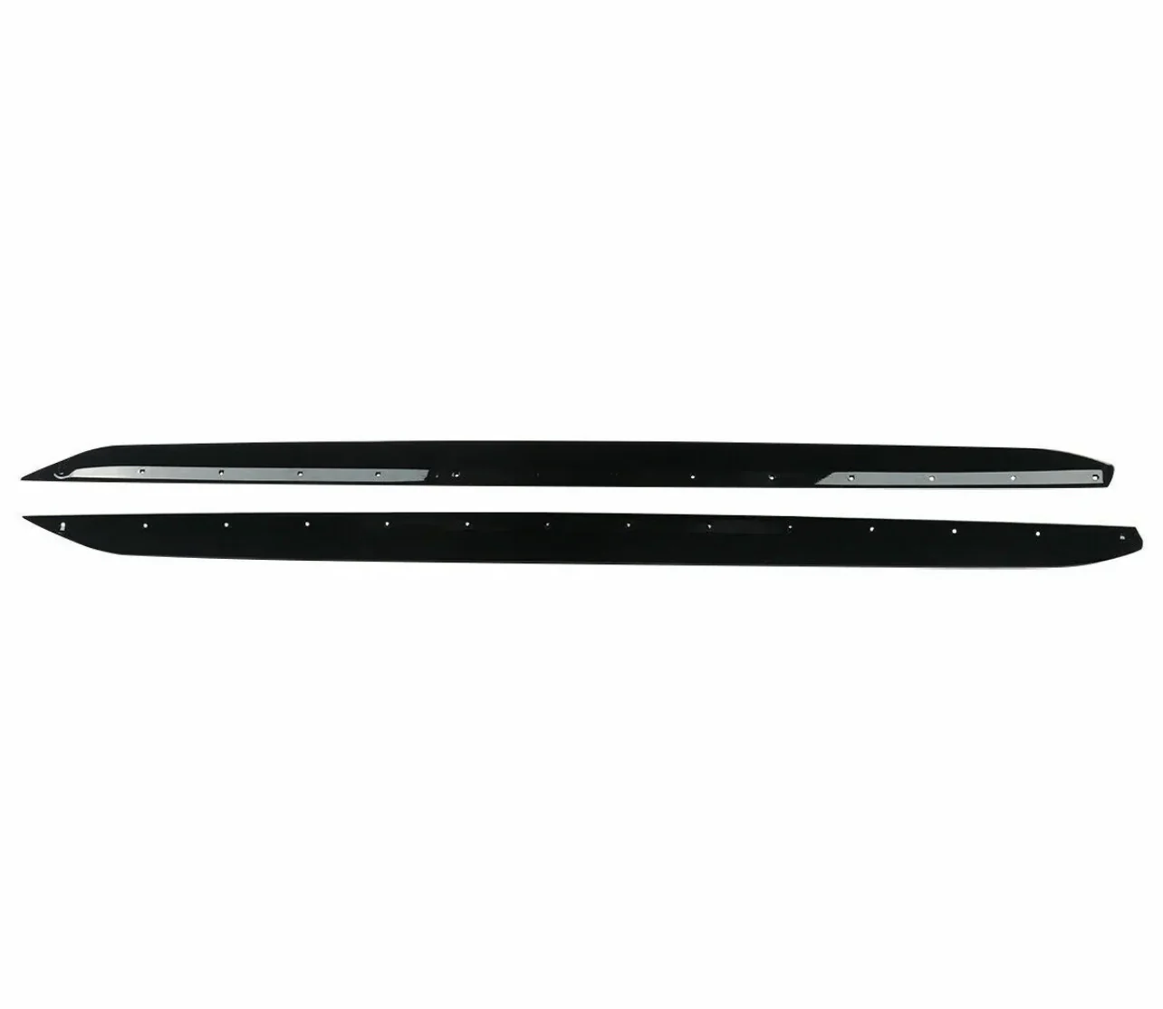 Car Side Skirts Extension Blades -Fits BMW 3 Series G20 - Gloss Black - Image 3
