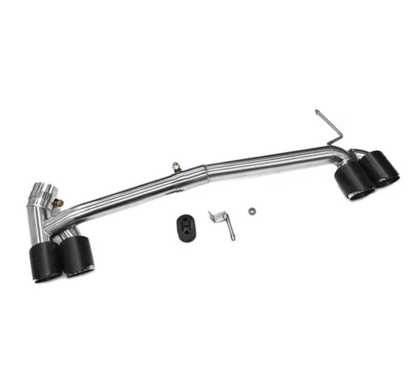 Exhaust Tips Bumper Diffuser Fits BMW F30 F31 3 Series Quad Exit - Image 5