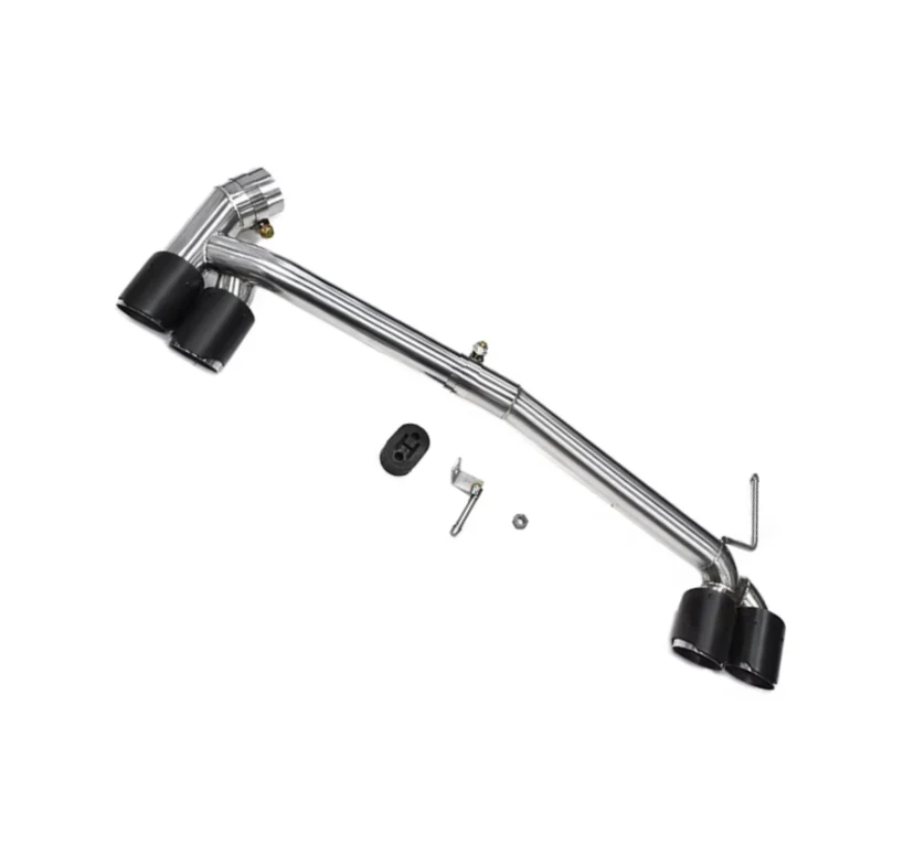 Exhaust Tips Bumper Diffuser Fits BMW F30 F31 3 Series Quad Exit - Image 7