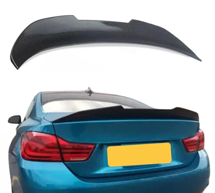 F33 Convertible Rear Trunk Spoiler Carbon Look for BMW 4 Series 14-20 PSM Style