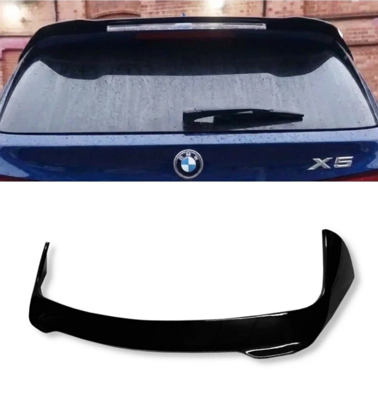 Fits BMW X5 F15 X5M F85 Rear Roof Boot Lip Spoiler M Performance Style Gloss New - Image 3