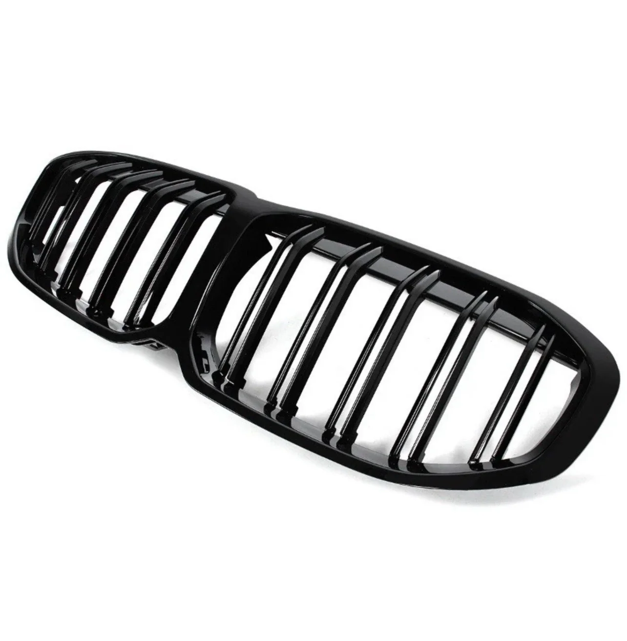 FOR BMW 1 SERIES F40 DOUBLE SLAT M SPORT FRONT GRILLE GRILL GLOSS BLACK 2019 - Image 7