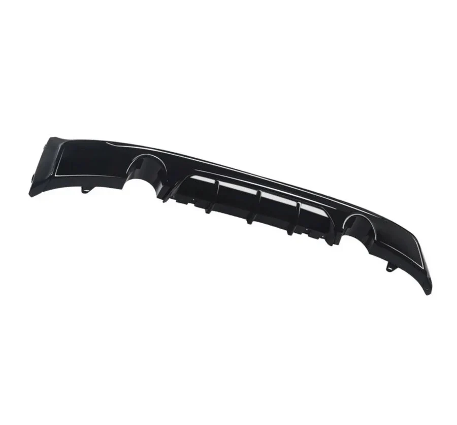 FOR BMW 2 SERIES F22 F23 M235i M240i LOOK PERFORMANCE REAR DIFFUSER GLOSS BLACK - Image 2