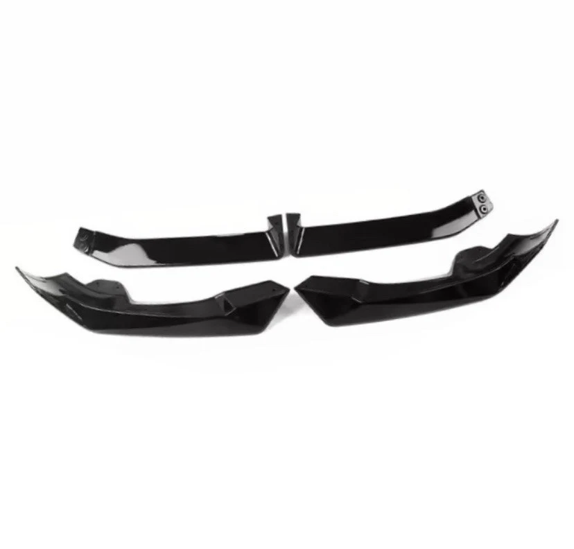 For BMW G06 X6 LCI 23-25 MP Style Gloss Black Front Spoiler Splitter Lip Abs - Image 4