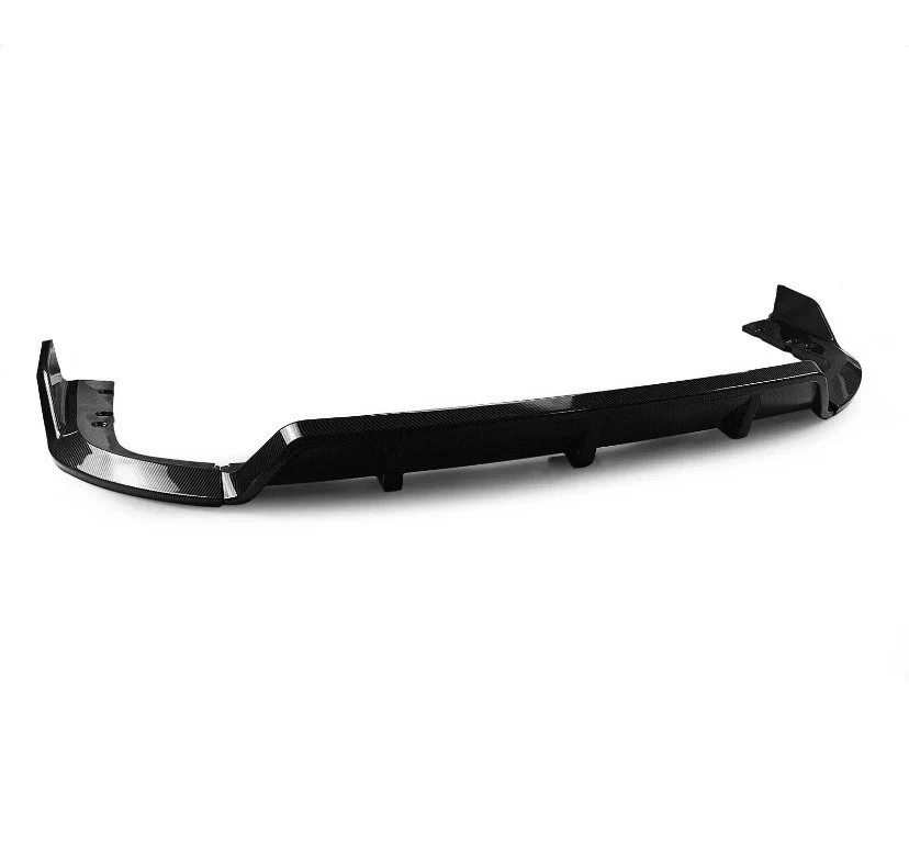 FOR BMW X5 F15 KNIGHT AERO KIT REAR DIFFUSER LIP SPLITTER VALANCE GLOSS  BLACK - Image 4