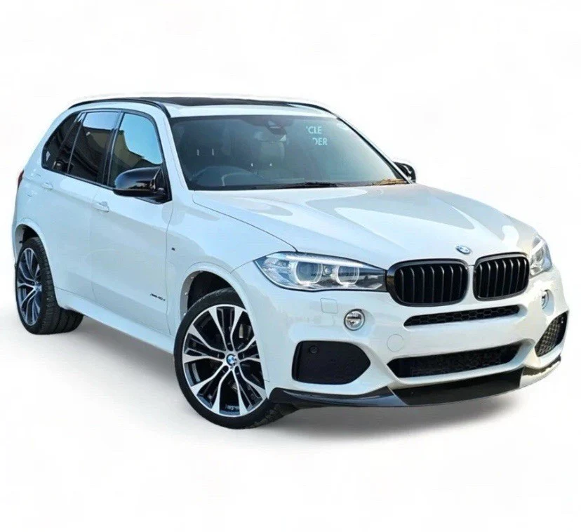 FOR BMW X5 F15 M PERFORMANCE FRONT SPLITTER SPOILER GLOSS BLACK 14-18 M SPORT MP - Image 3