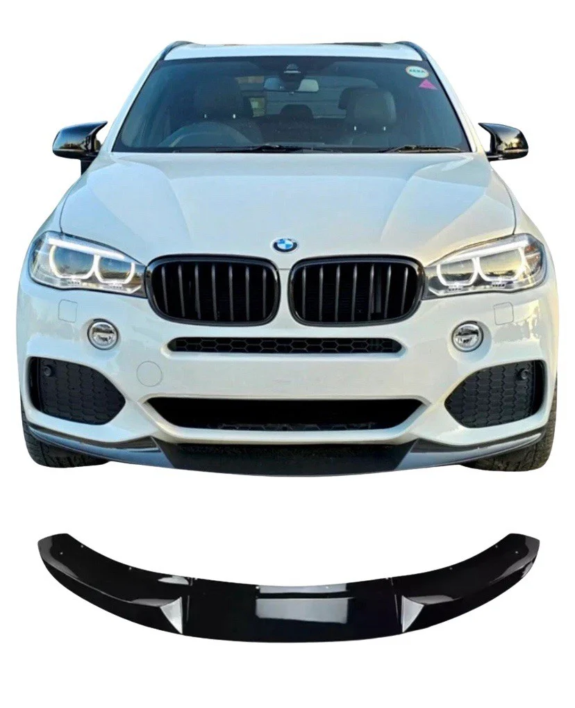 FOR BMW X5 F15 M PERFORMANCE FRONT SPLITTER SPOILER GLOSS BLACK 14-18 M SPORT MP - Image 8