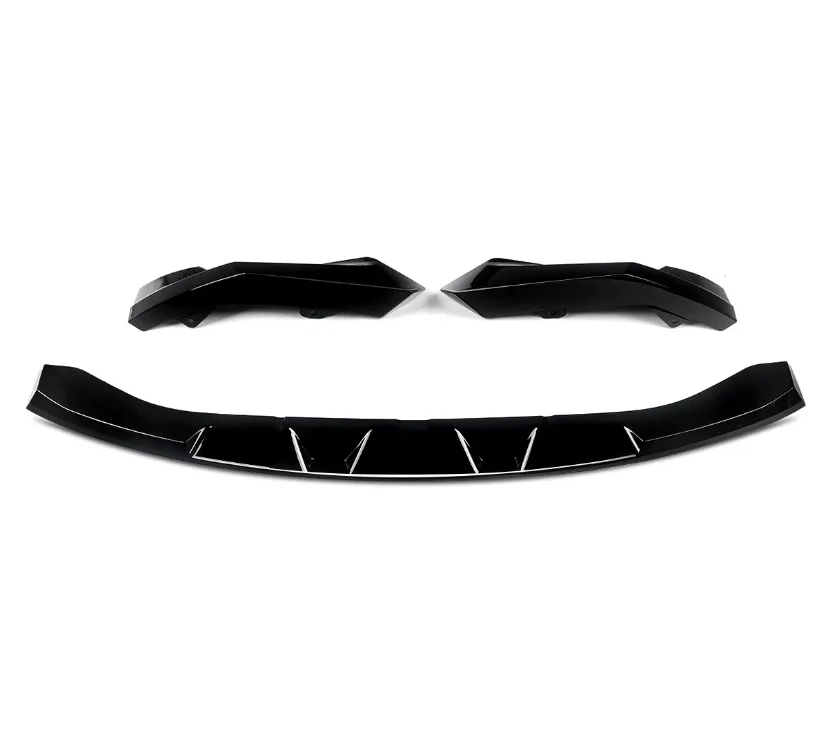 FRONT LIP SPLITTER GLOSS BLACK BMW G80 G81 M3 G82 G83 M4 2021+ - Image 10