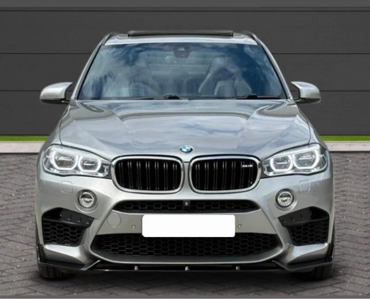 FRONT LIP SPLITTER SPOILER FOR BMW X5M F85 X6M F86 M SPORT GLOSS BLACK 2014-19 - Image 2