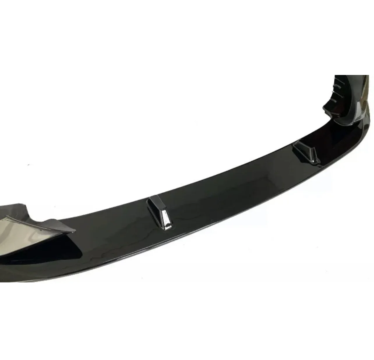 Front Splitter - Bumper - Lip Spoiler - Fits BMW 5 Series G30 -Gloss Black Lci - Image 4