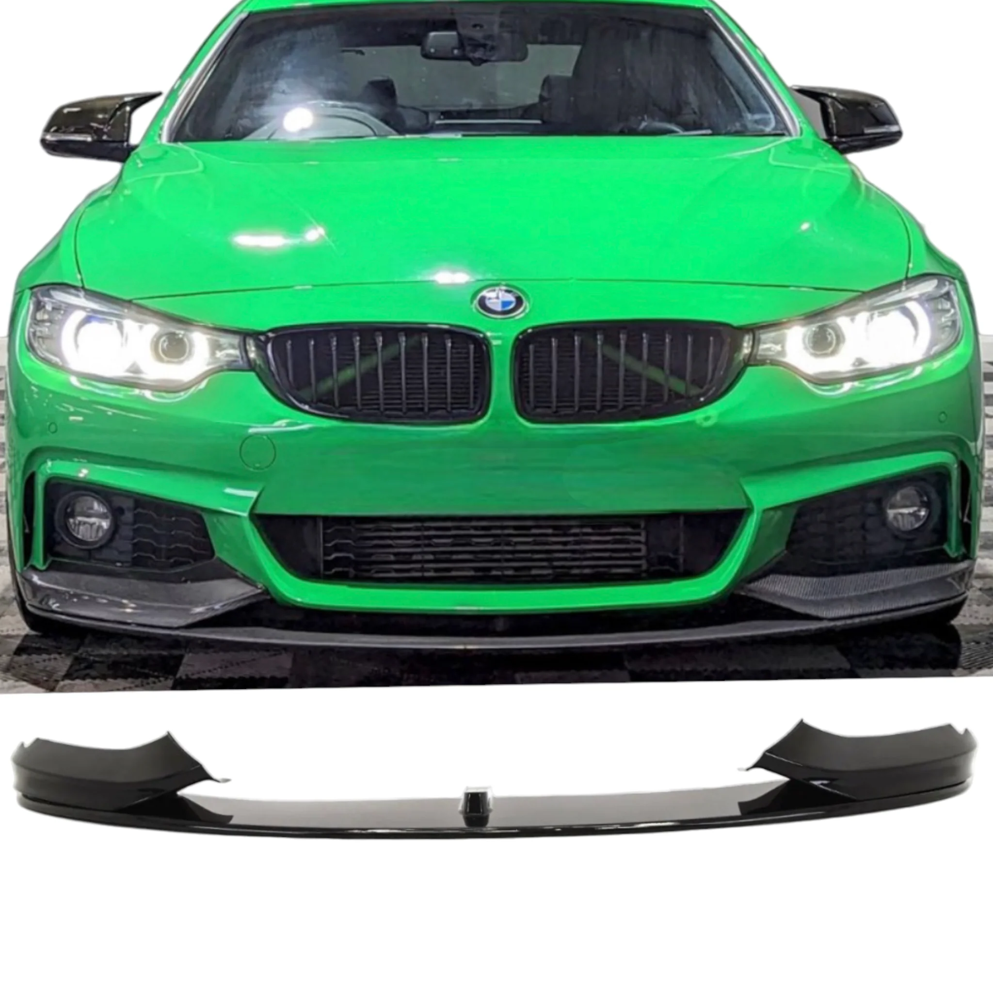 Front Splitter - Bumper - Lip Spoiler - Fits BMW F32 F33 F36 4 Series - M Performance Premium - Image 2
