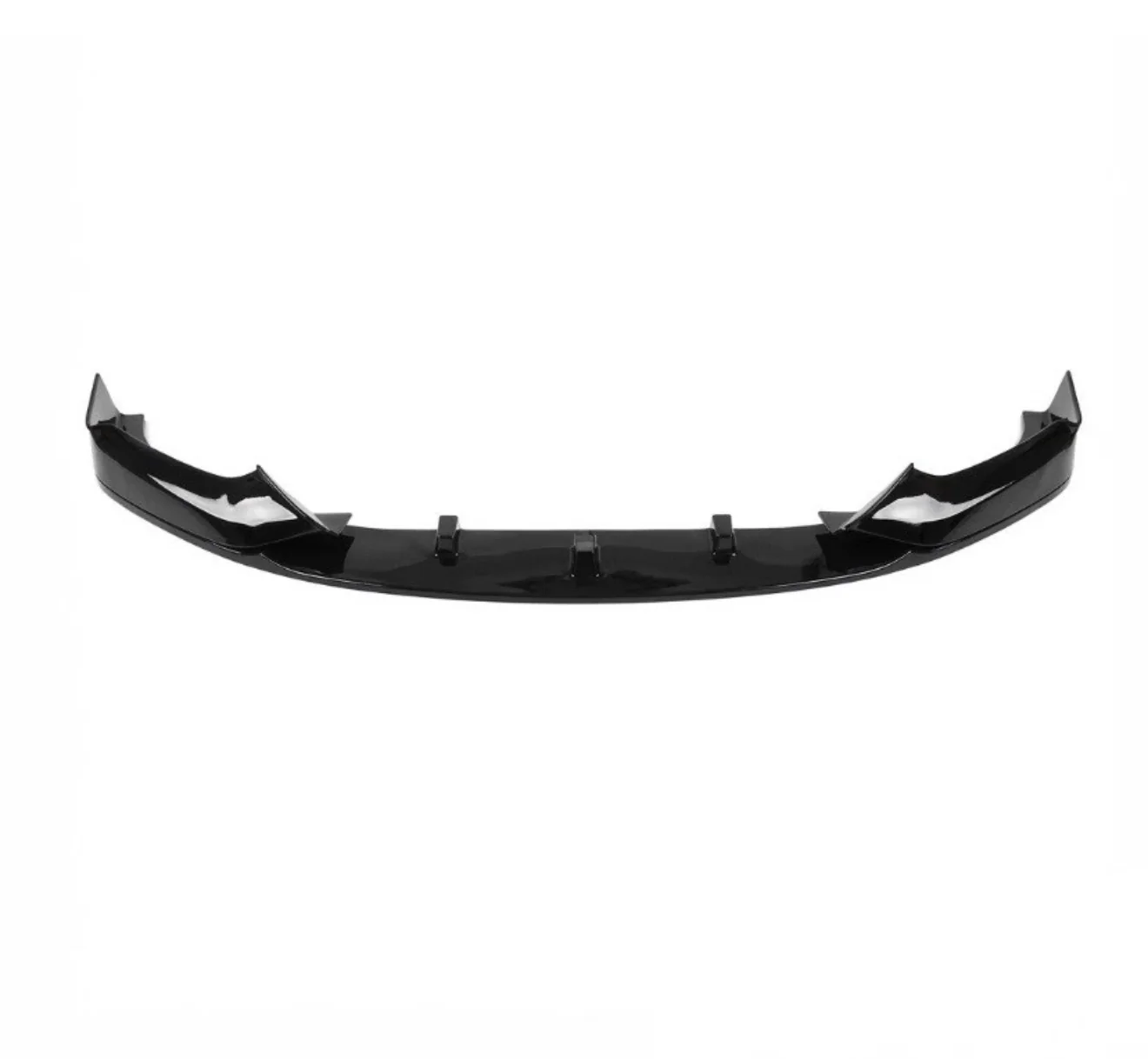 FRONT SPLITTER SPOILER FOR BMW 5 SERIES G30 G31 2017+ M PERFORMANCE GLOSS BLACK PRE - Image 4