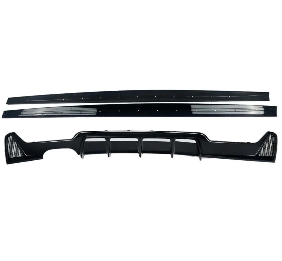 Full Body Kit - Fits BMW 4 Series F32 F33 F36 - Gloss Black - Image 6