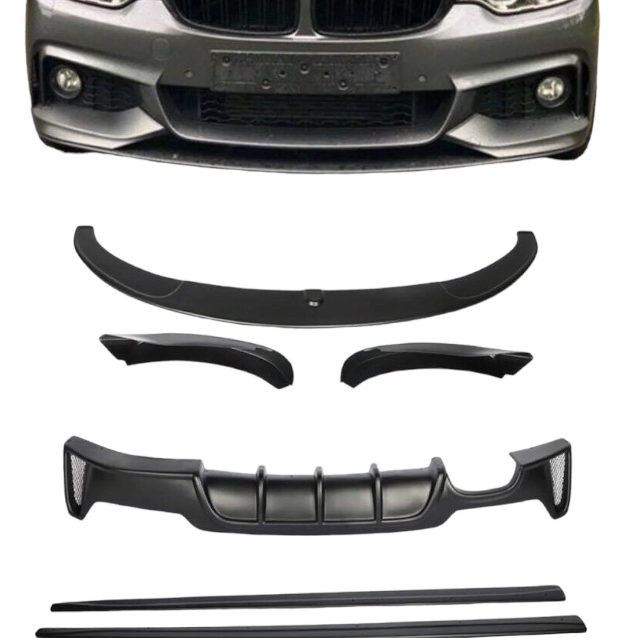 Full Body Kit - Fits BMW 4 Series F36 - Matte Black