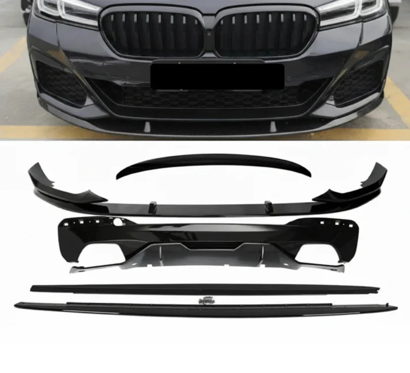 Full Body Kit - Fits BMW 5 Series G30 - MP Style- Gloss Black Lci