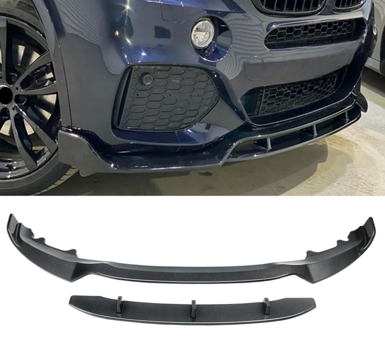 Full Body Kit- Fits BMW F15 X5 - ABS - Carbon Look - Image 7
