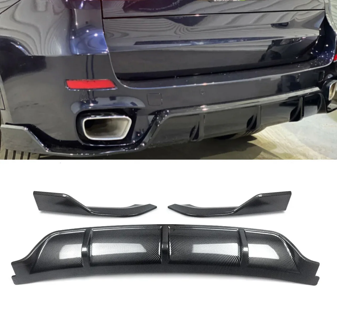 Full Body Kit- Fits BMW F15 X5 - ABS - Carbon Look - Image 8