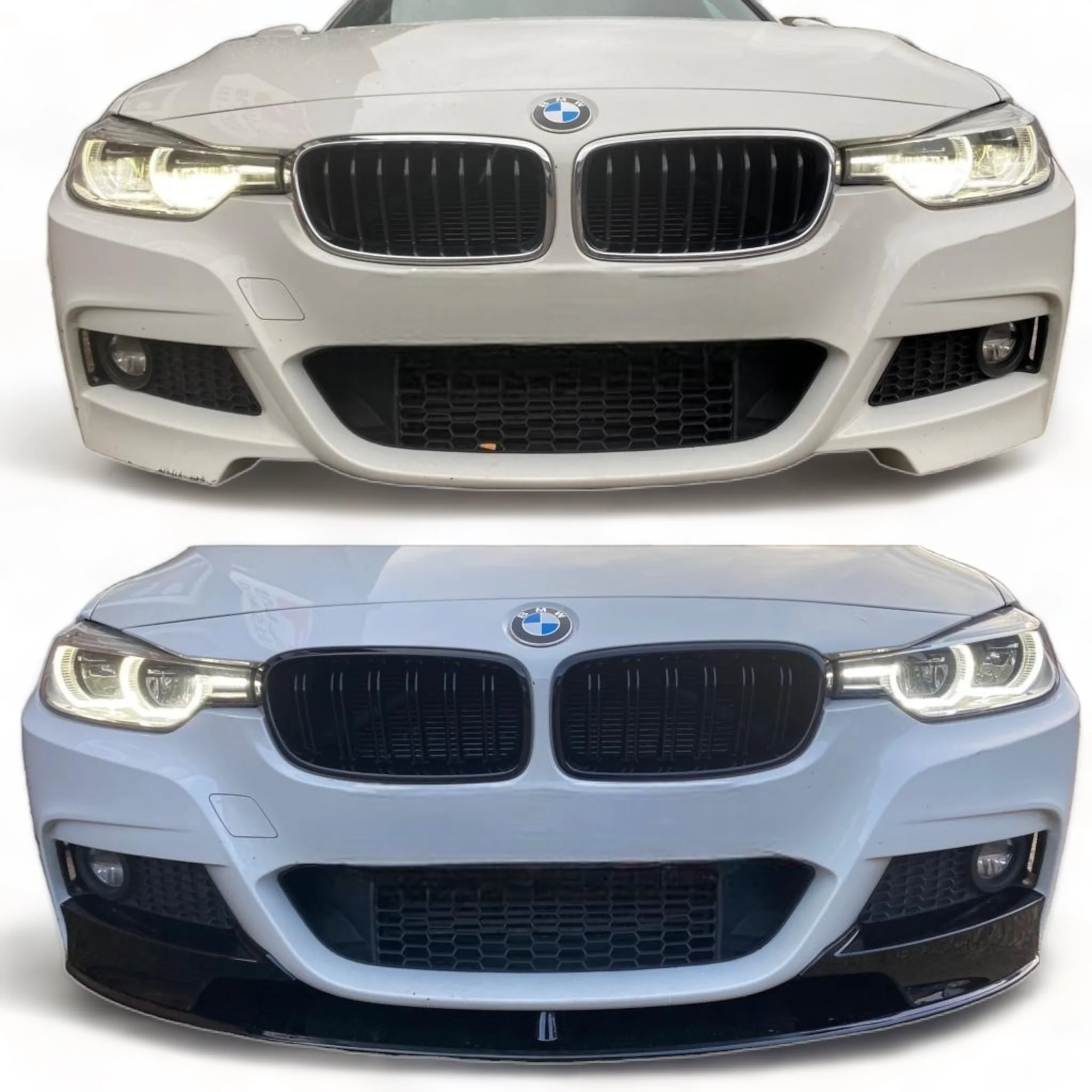 Full Body Kit - Fits BMW F30 F31 3 Series Estate Touring Saloon - Gloss Black - Image 6