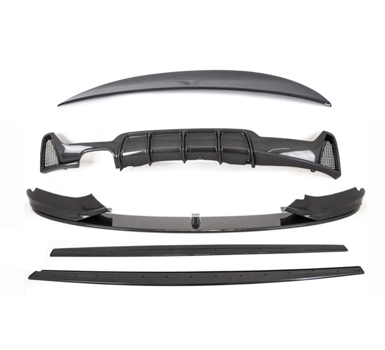 Full Body Kit - Fits BMW F33 4 Series - Twin Exit - Carbon Look - Image 2