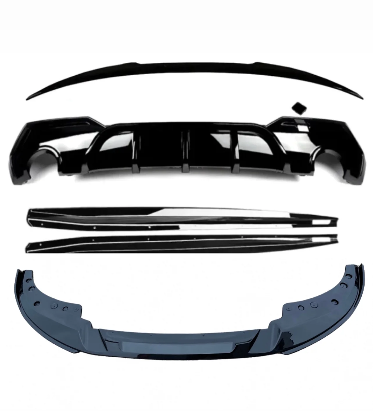 Full Body Kit - Fits BMW G22 G23 G26 - 4 Series - Gloss Black Stm Edition