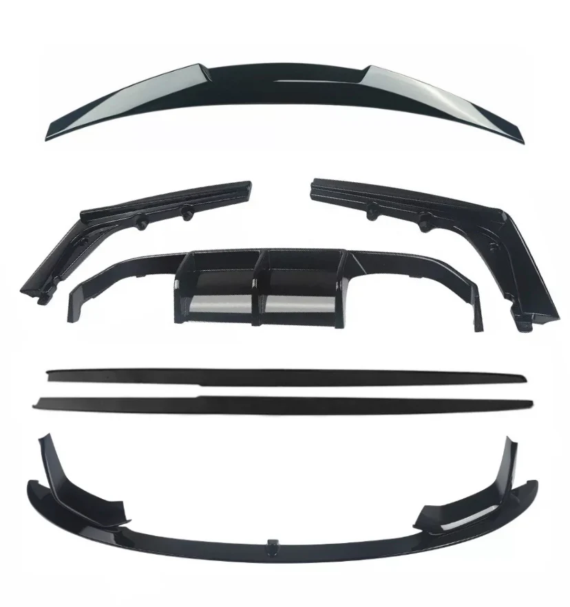 Full Body Kit- Fits BMW  M4 M3 F80 F82  - ABS - Gloss Black - Image 10