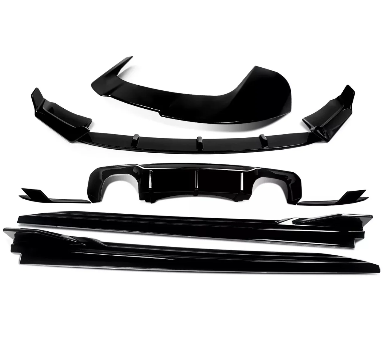 Full Body Kit - Fits BMW X5M F85 F86 - Gloss Black - Image 7