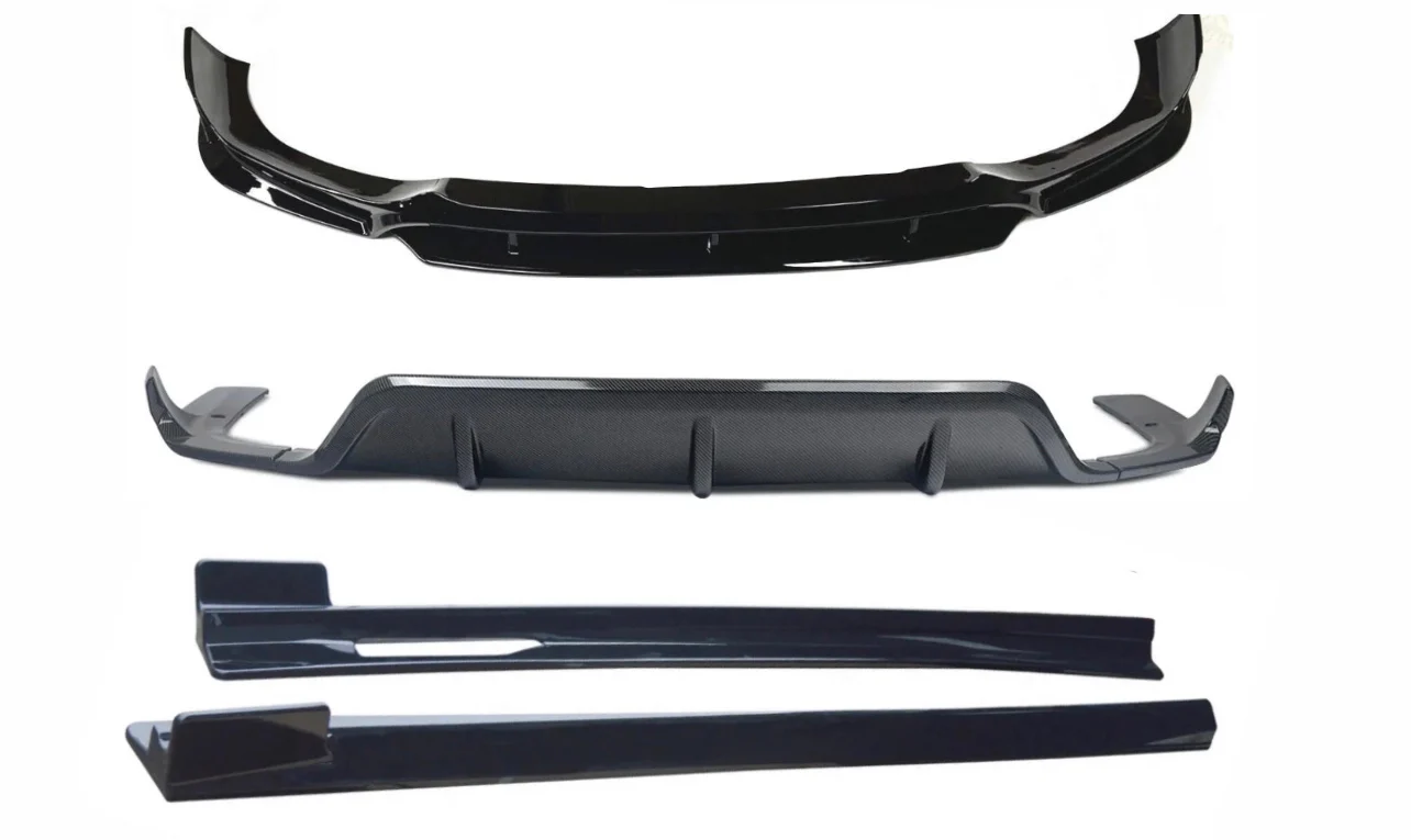 Full Body Kit Fits BMW X6 G06 ABS Gloss Black - Image 14