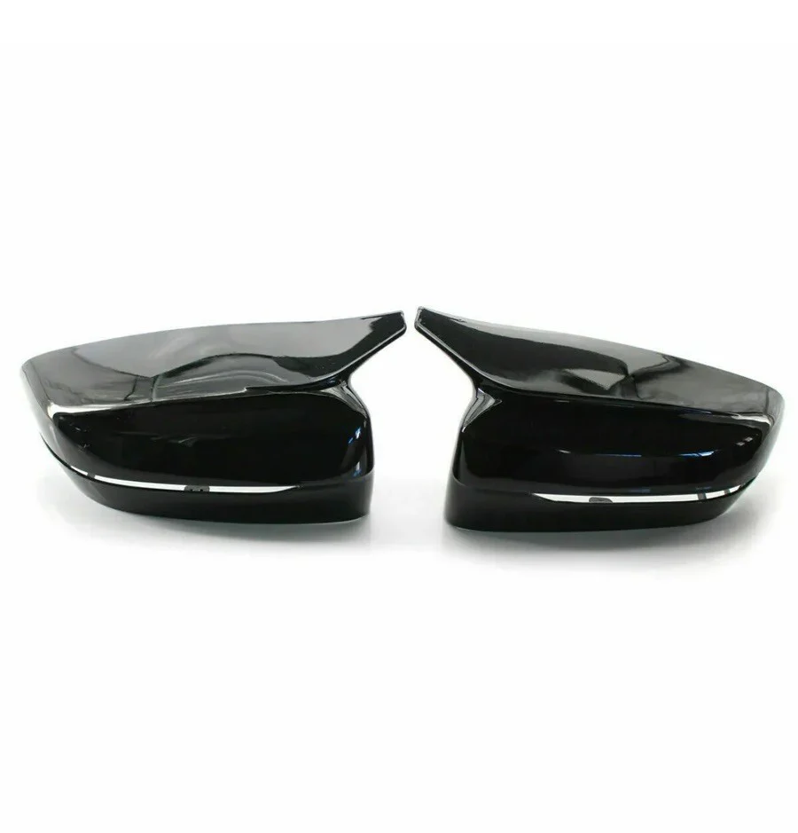 G20 SIDE WING MIRROR COVERS M STYLE GLOSS BLACK L R FOR BMW 3 SERIES G30 G21 G31 - Image 2