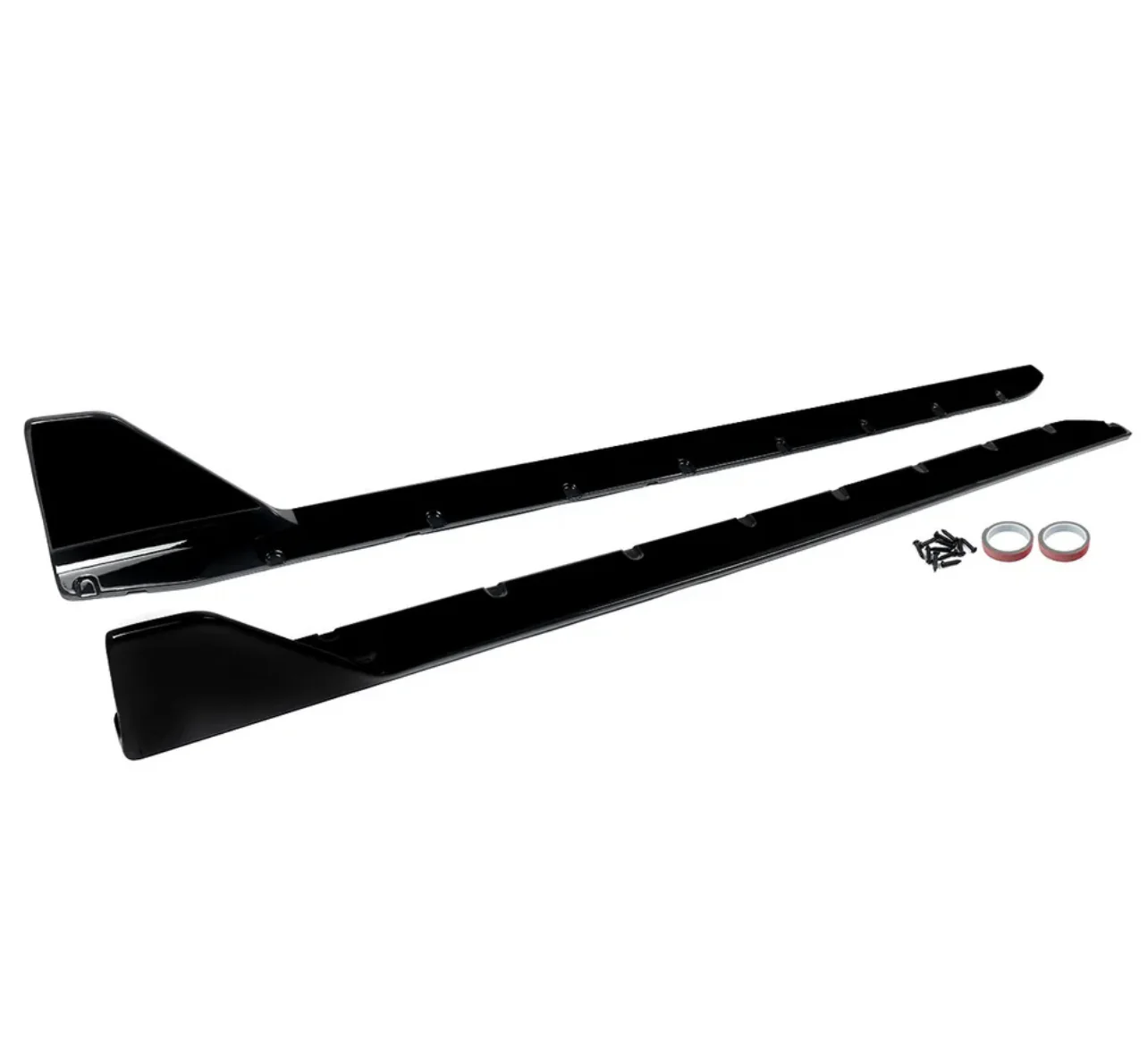 G80 M3 G82 G83 M4 21-22 Gloss Black Side Skirts Extension For For BMW - Image 8