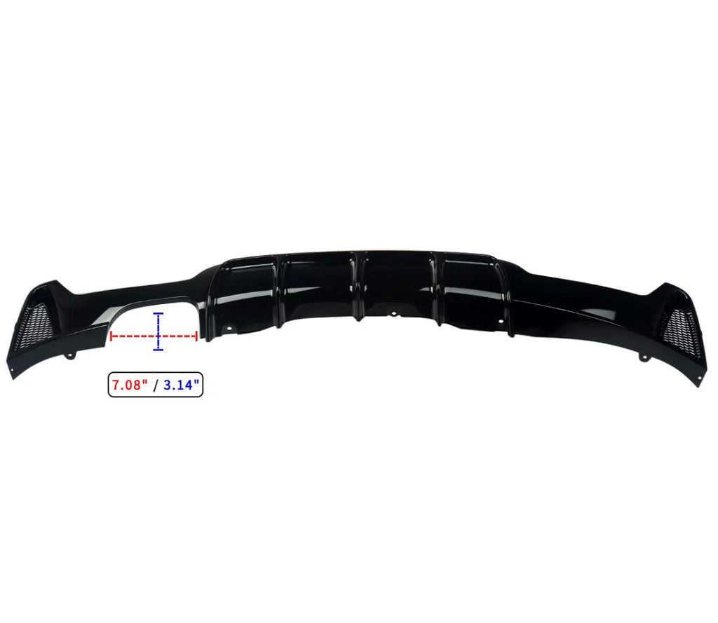 Gloss black BMW F32 F33 F36 Kit - M4 Style Spoiler - Image 5