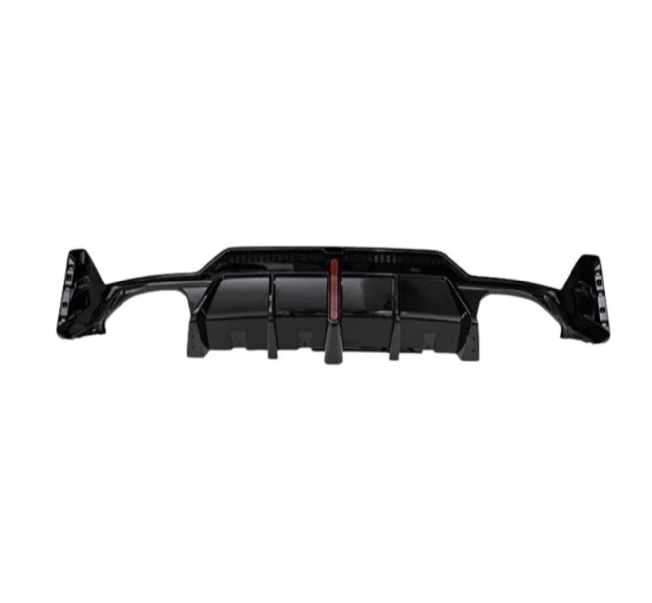GLOSS BLACK BODY KIT FOR BMW 3 SERIES G21 LCI TOURING ESTATE QUAD TIPS DIFFUSER - Image 9