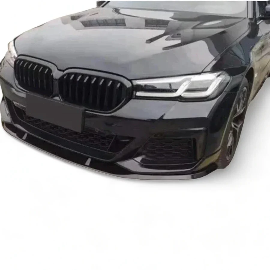 GLOSS BLACK BODY KIT FOR BMW 5 SERIES G30 G31 SPLITTER DIFFUSER SIDE SPOILER LCI - Image 17