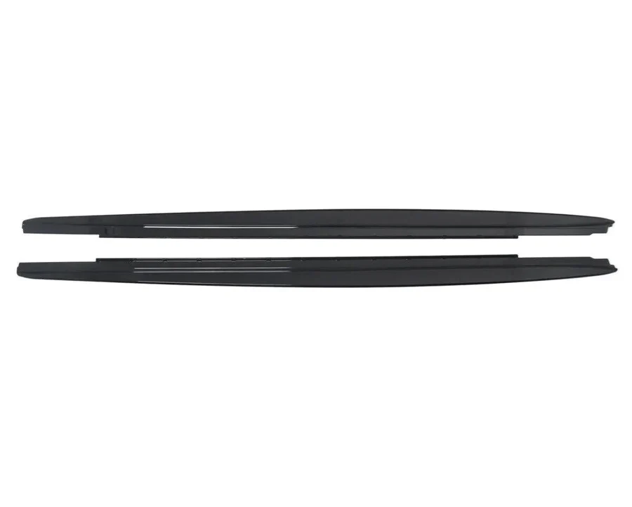 GLOSS BLACK BODY KIT FOR BMW 5 SERIES G30 G31 SPLITTER DIFFUSER SIDE SPOILER LCI - Image 7