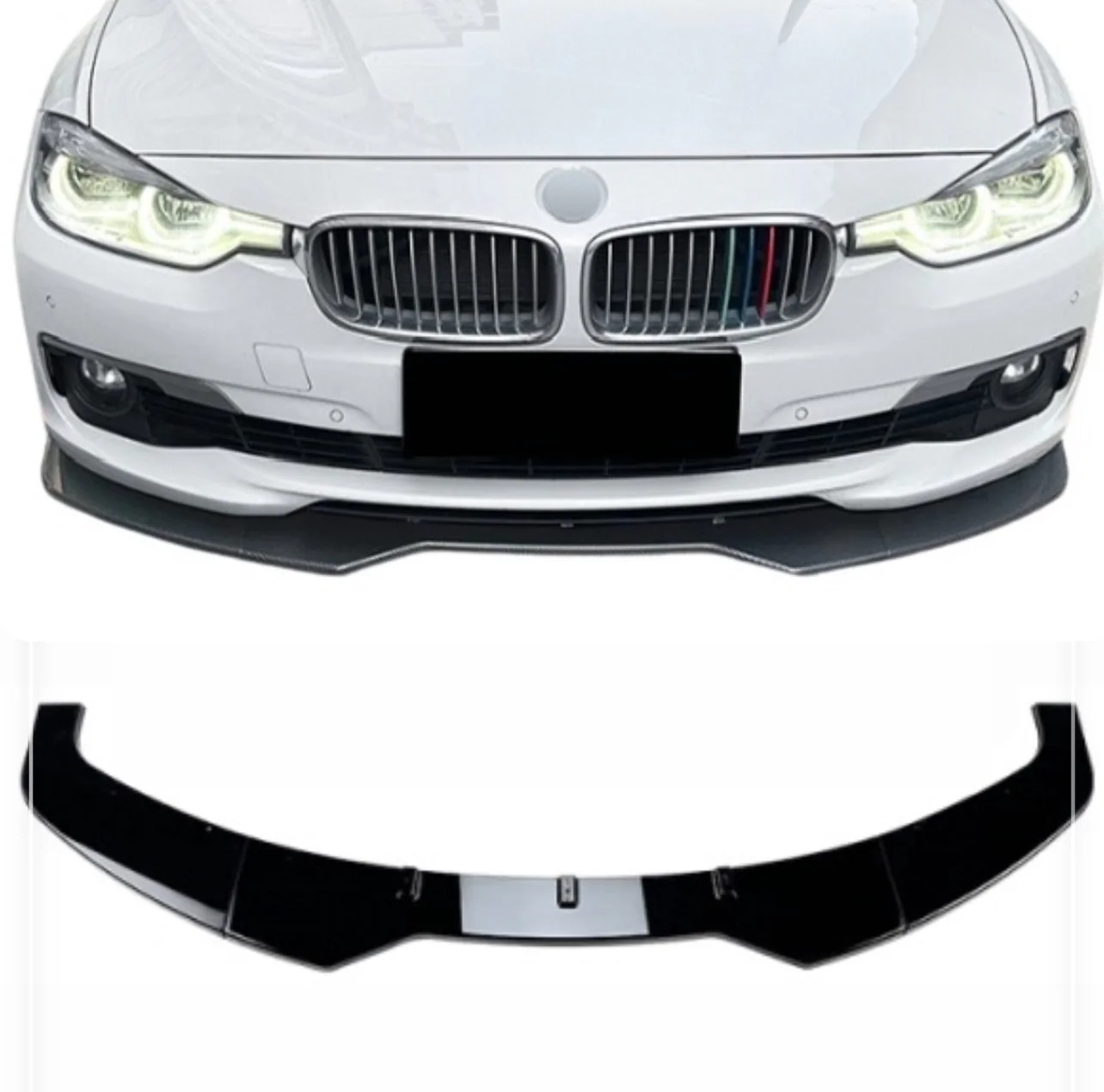 Gloss Black F30 Splitter Fits 3 Series SE Sport Luxury Model 2012-2019 STM Edition