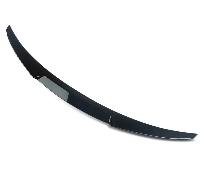GLOSS BLACK M PERFORMANCE V M4 BOOT SPOILER WING LIP FOR BMW 3 SERIES G20 2019+ - Image 2