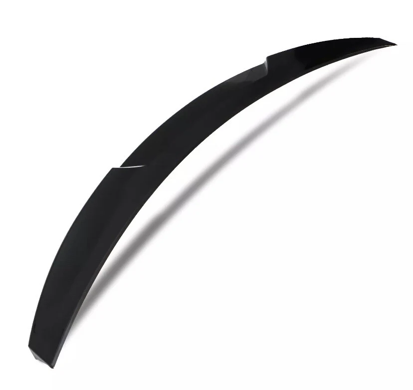 GLOSS BLACK M PERFORMANCE V M4 BOOT SPOILER WING LIP FOR BMW 3 SERIES G20 2019+ - Image 3