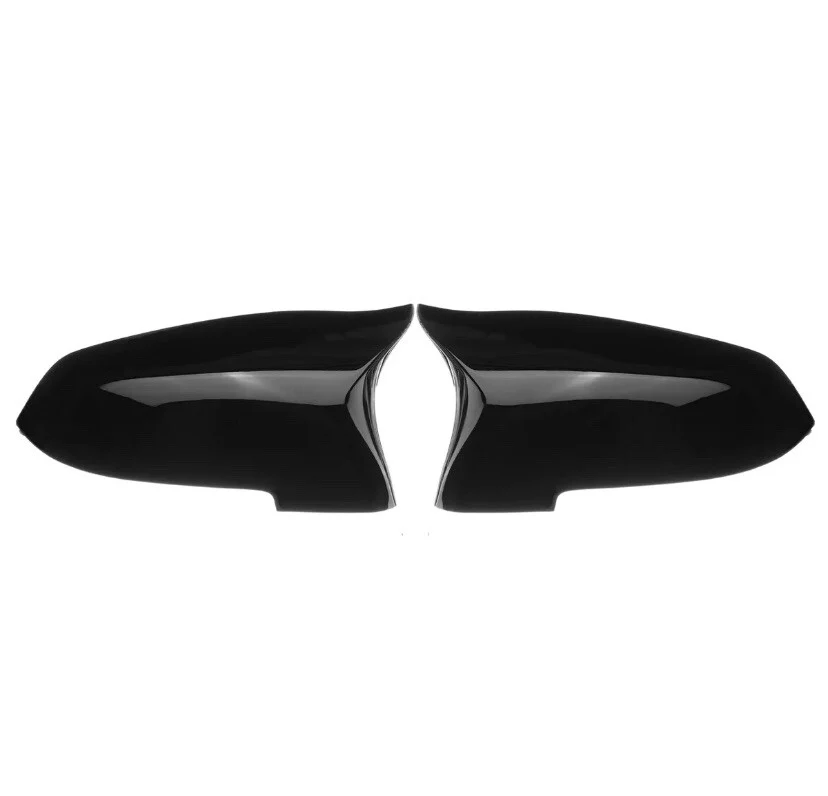 Gloss Black Mirror Cover Cap Covers Lci BMW 5 6 7 14-16 F10 F11 F01 F06 F07 - Image 2