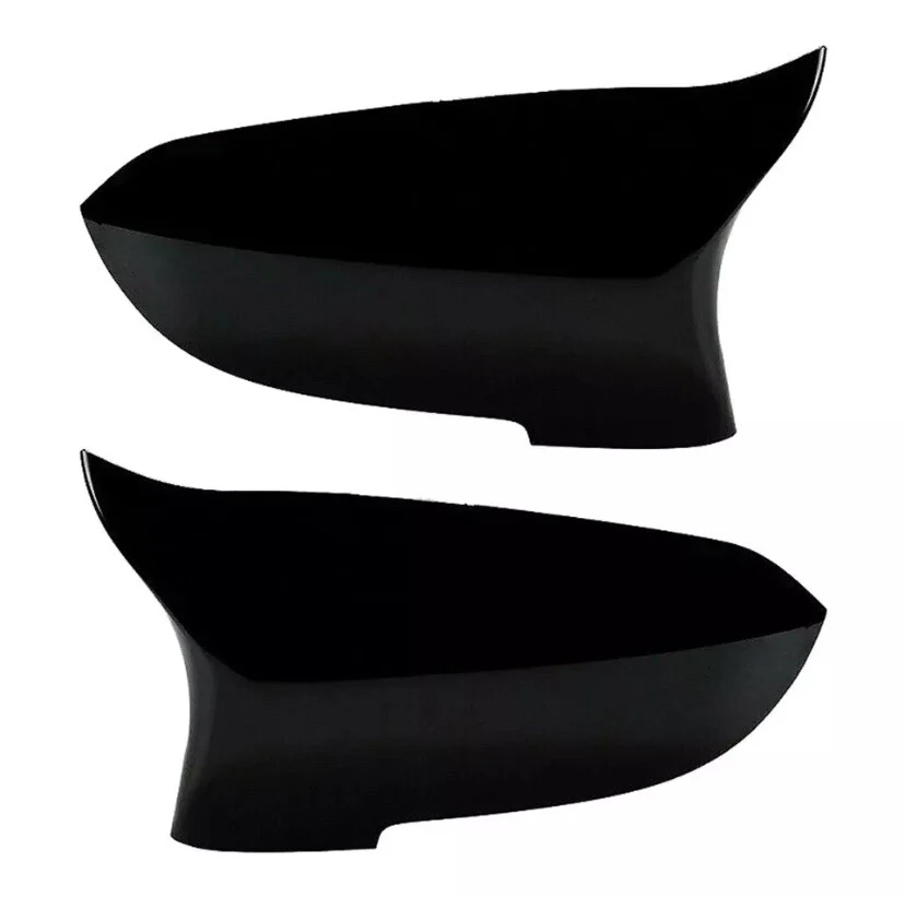 Gloss Black Mirror Cover Cap Covers Lci BMW 5 6 7 14-16 F10 F11 F01 F06 F07 - Image 5