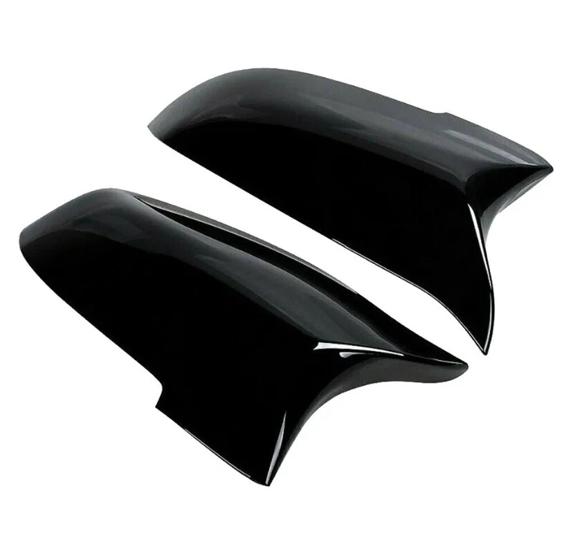 Gloss Black Mirror Cover Cap Covers Lci BMW 5 6 7 14-16 F10 F11 F01 F06 F07 - Image 7