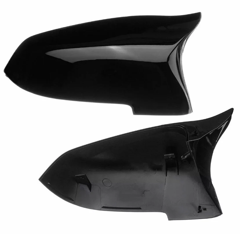 Gloss Black Mirror Cover Cap Covers Lci BMW 5 6 7 14-16 F10 F11 F01 F06 F07 - Image 9