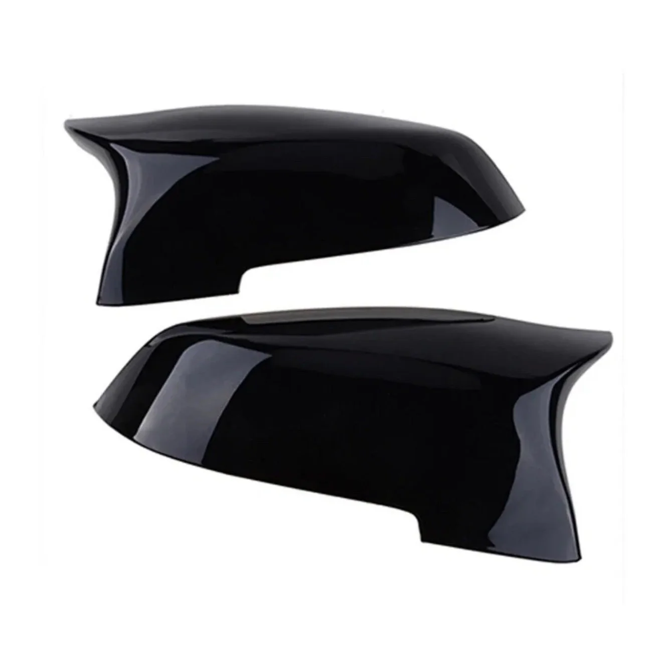 Gloss Black Mirror Cover Cap Covers Lci BMW 5 6 7 14-16 F10 F11 F01 F06 F07 - Image 7