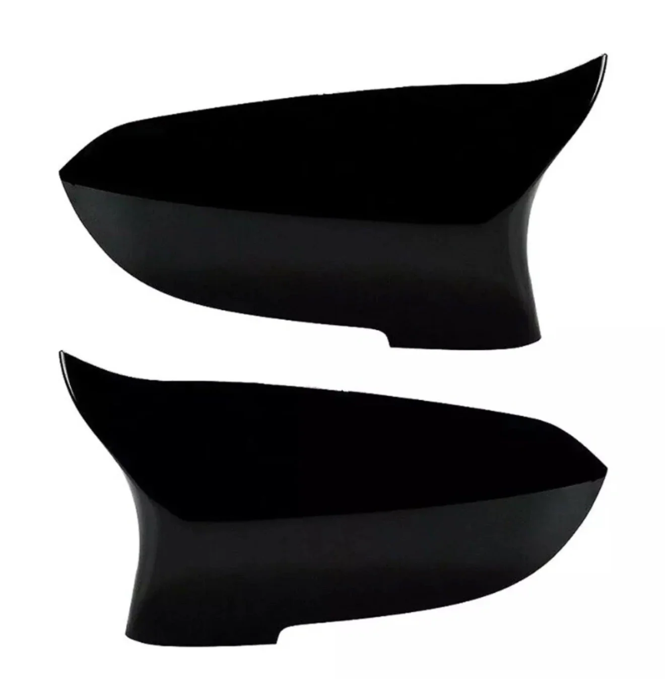 Gloss Black Mirror Cover Cap Covers Lci BMW 5 6 7 14-16 F10 F11 F01 F06 F07 - Image 8